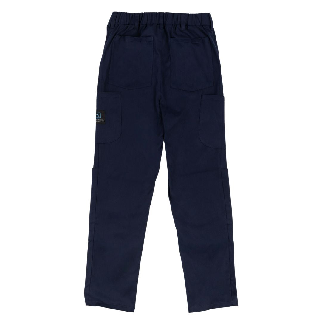 Women's Navy-Blue Work Pants