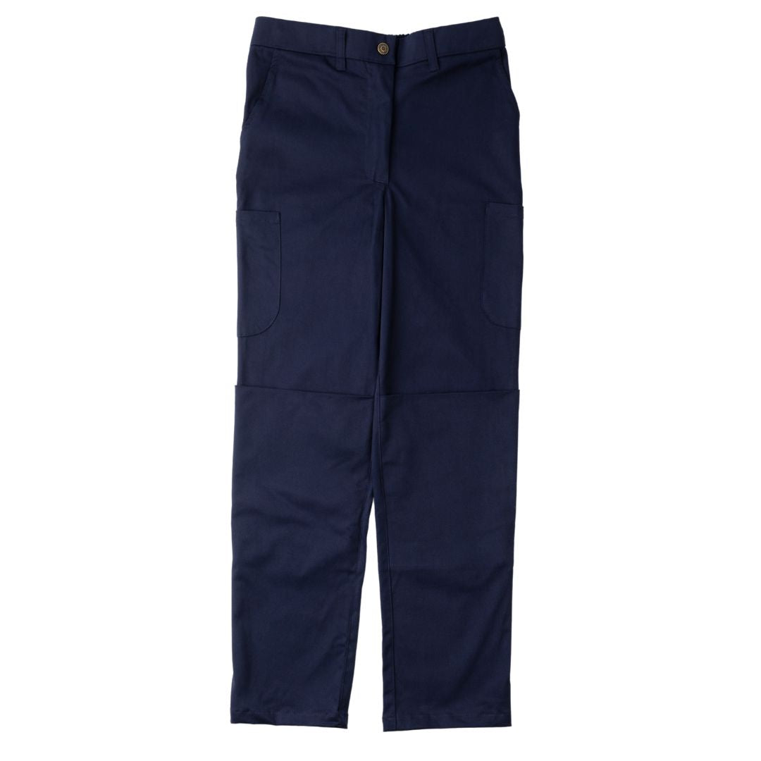 Women's Navy-Blue Work Pants